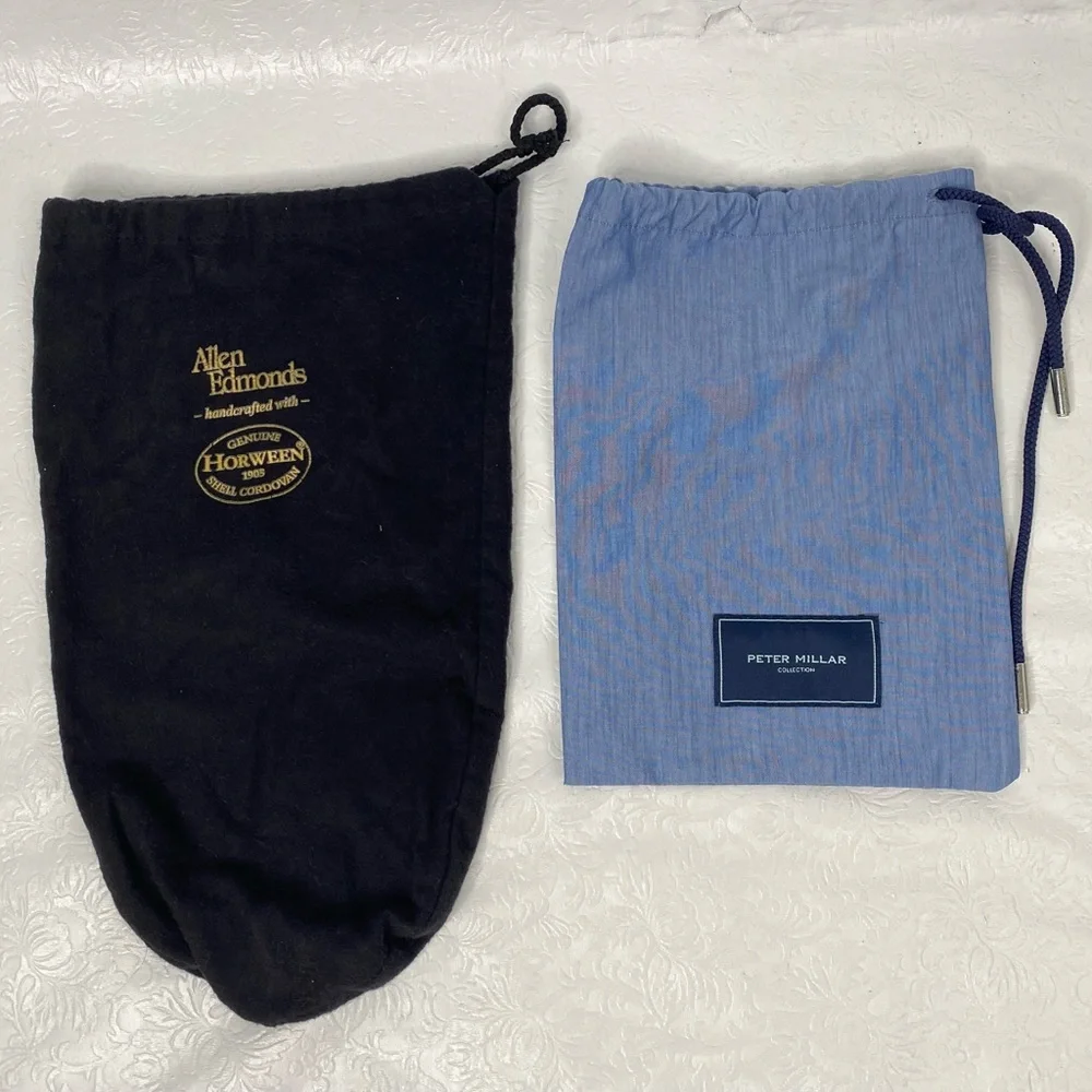 Lot of 13 shoe and handbag dust bags